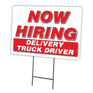 Now Hiring Delivery Truck Driver