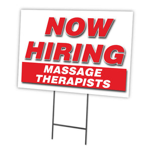 Now Hiring Massage Therapists