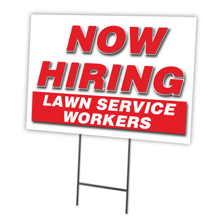 Now Hiring Lawn Service Workers