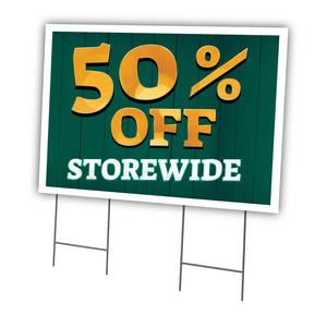 50% Off Storewide