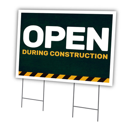 Open During Construction