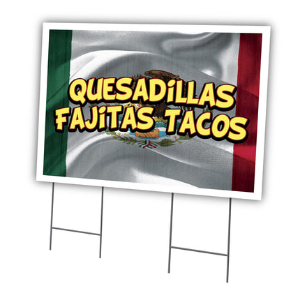 Quesadillas Fajitas Tacos