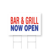 Bar and Grill Now Open