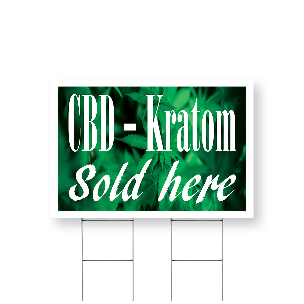 CBD and Kratom Sold Here