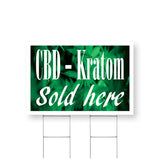 CBD and Kratom Sold Here