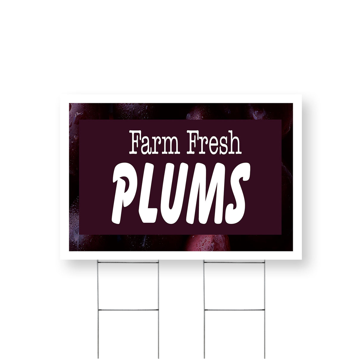 Farm Fresh Plums