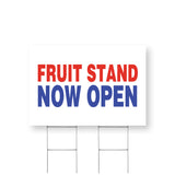 Fruit Stand Now Open