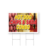Hot Dogs Chips and Soda Combo
