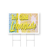 Iced Cold Lemonade
