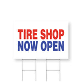 Tire Shop Now Open
