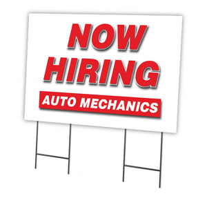 Now Hiring Auto Mechanics