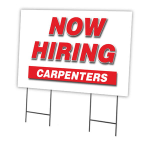 Now Hiring Carpenters