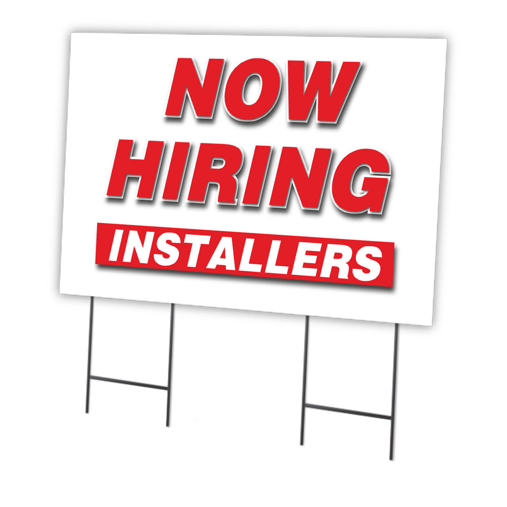 Now Hiring Installers