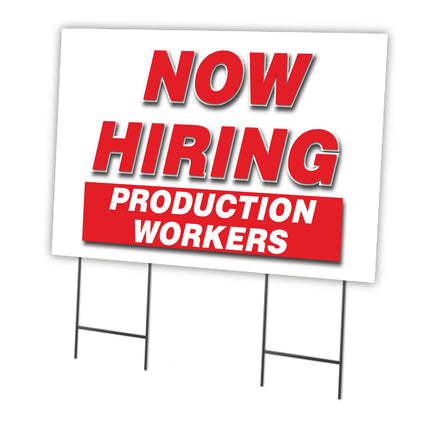 Now Hiring Production Workers