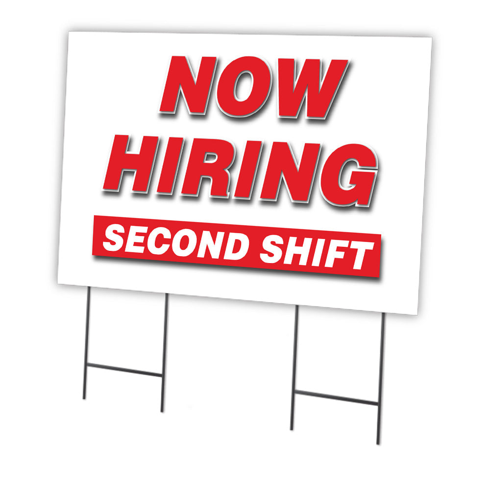 Now Hiring Second Shift