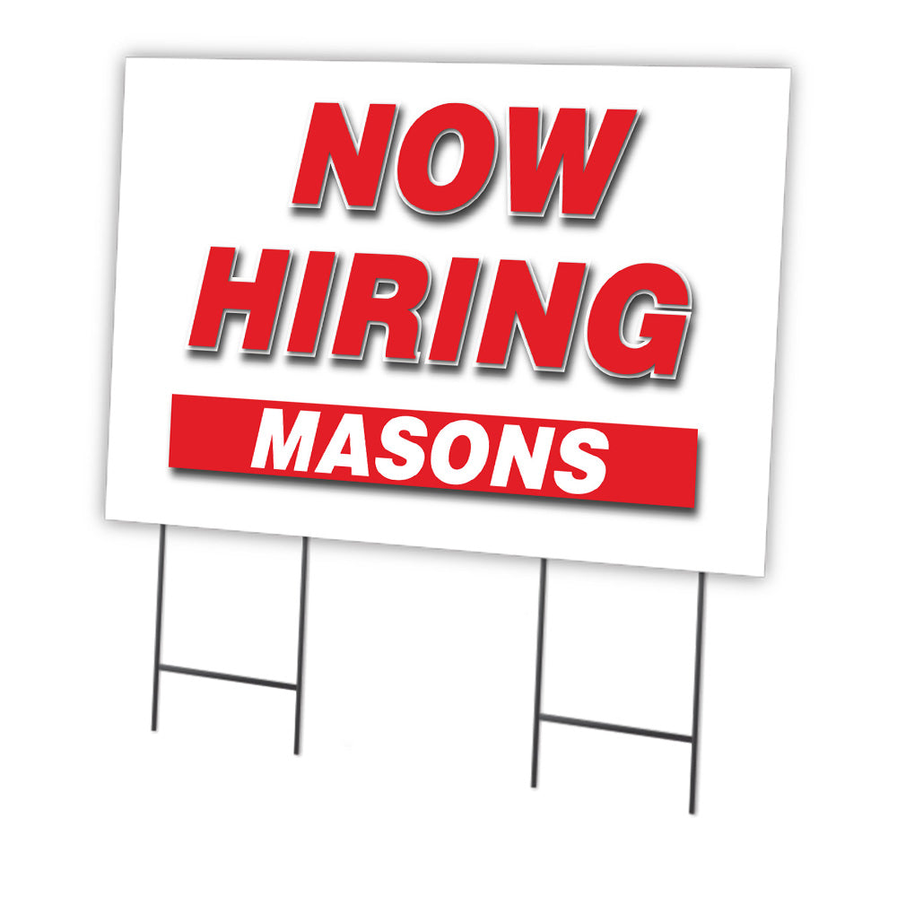 Now Hiring Masons