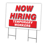 Now Hiring Temporary Workers