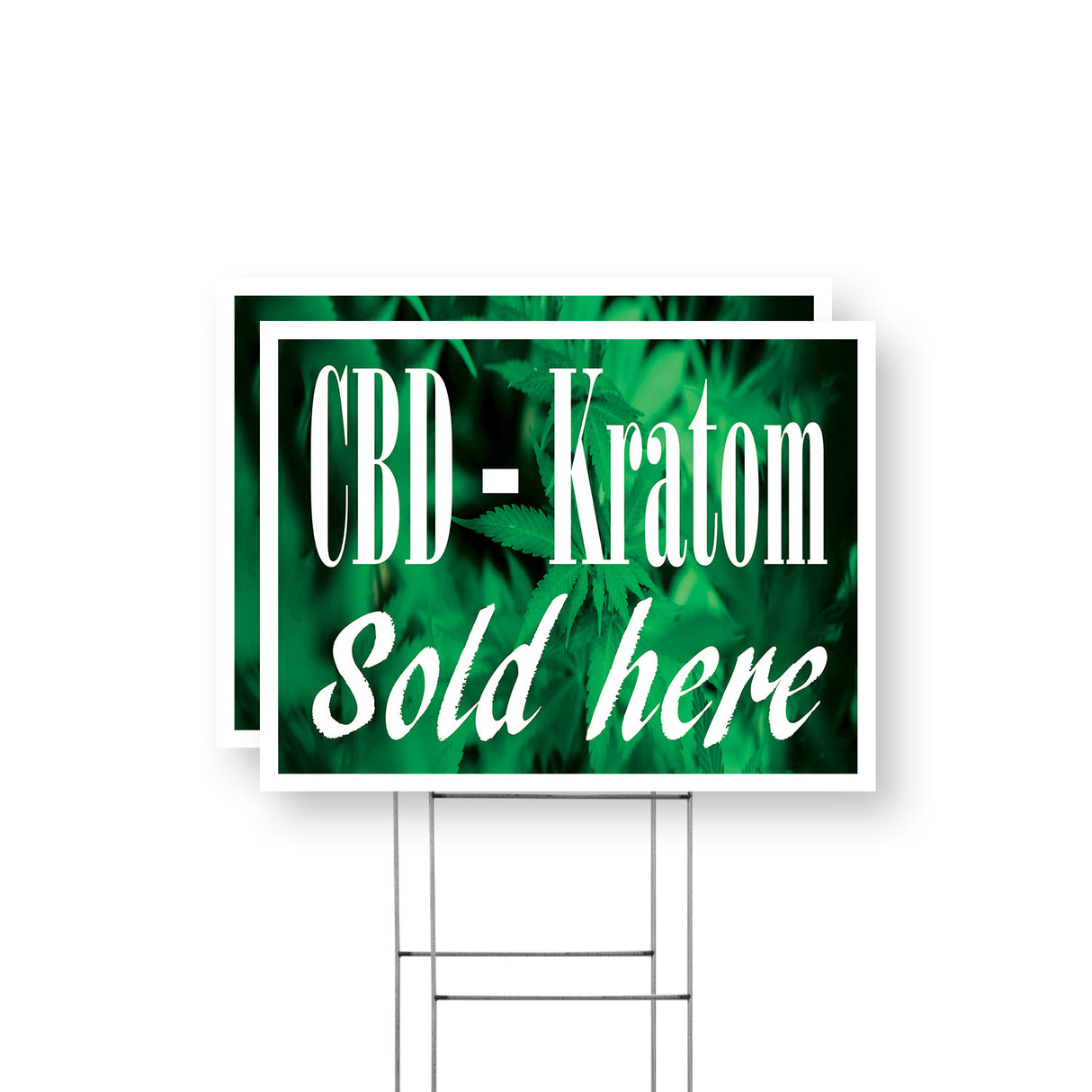 CBD and Kratom Sold Here