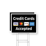 Credit Cards Accepted