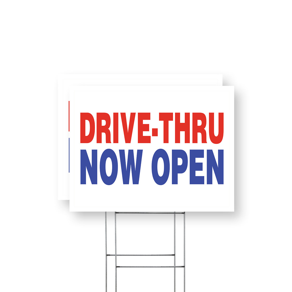 Drive Thru Now Open
