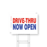 Drive Thru Now Open