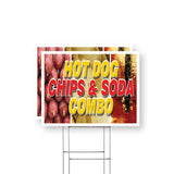 Hot Dogs Chips and Soda Combo