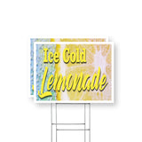 Iced Cold Lemonade