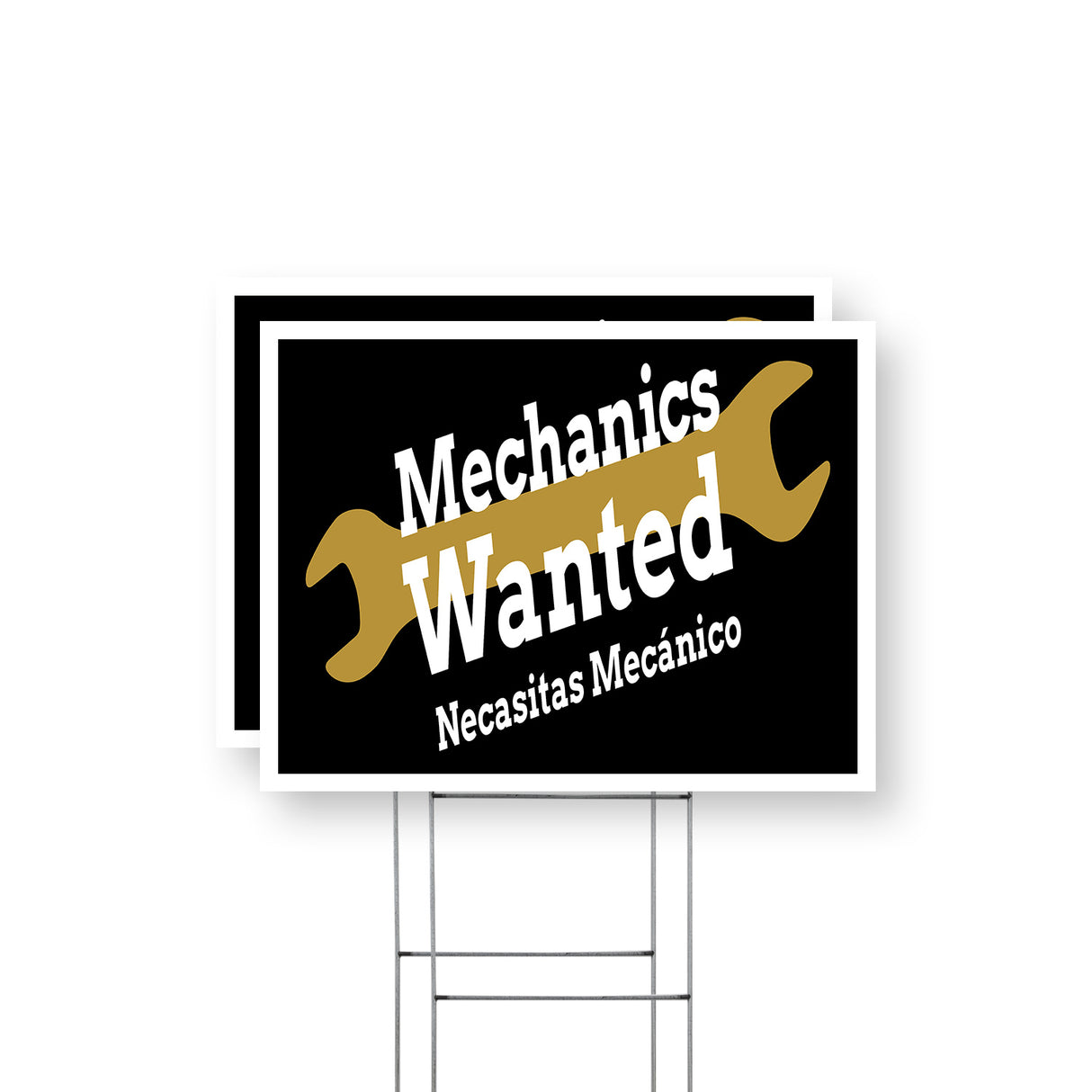 Mechanics Wanted English Spanish