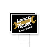 Mechanics Wanted English Spanish