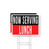 Now Serving Lunch