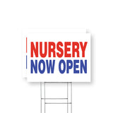 Nursery Now Open