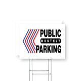 Public Monthly Parking Left