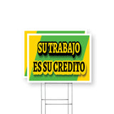 Su Trabajo es su Credito