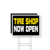 Tire Shop Now Open
