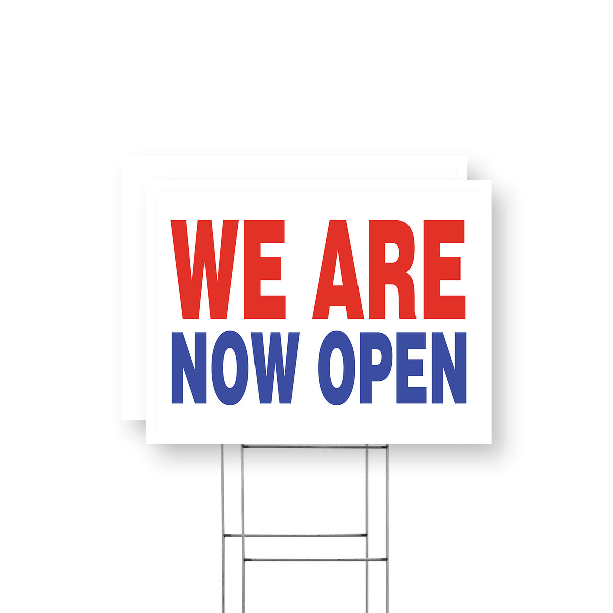 We Are Now Open