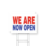 We Are Now Open