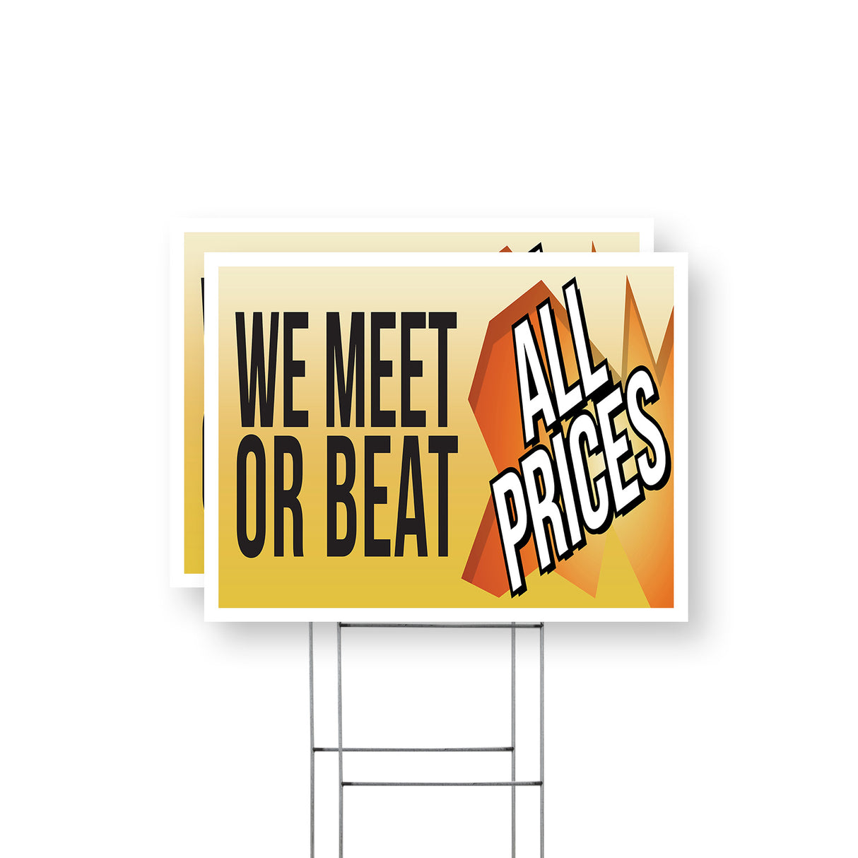 We Meet or Beat All Prices