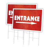 Entrance Right Arrow