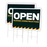 Open During Construction