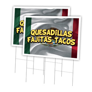 Quesadillas Fajitas Tacos