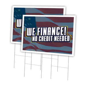 We Finance No Credit Needed