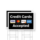 Credit Cards Accepted
