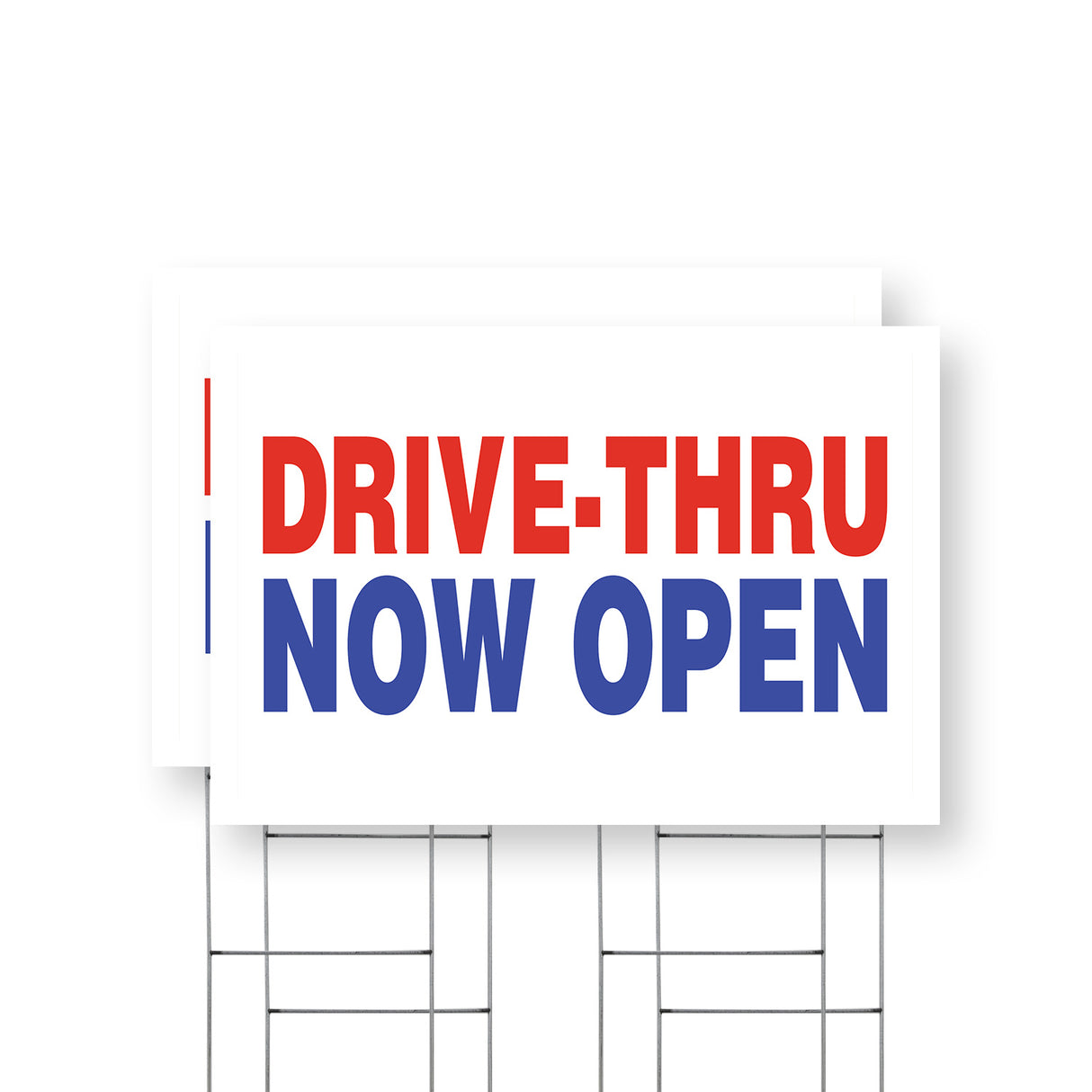 Drive Thru Now Open