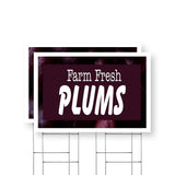 Farm Fresh Plums