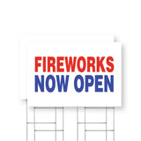 Fireworks Now Open