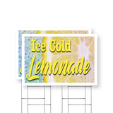 Iced Cold Lemonade