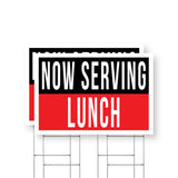 Now Serving Lunch