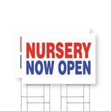 Nursery Now Open