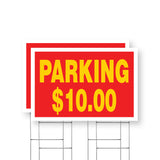 Parking $10 Dollars