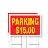 Parking $15 Dollars